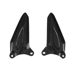 Right/Left Carbon Heel Guard Kit for Triumph Lightech