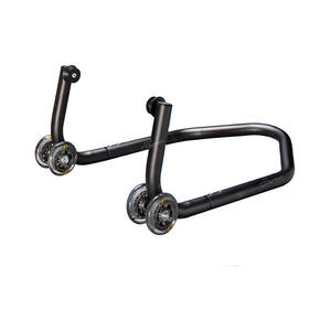 Cavalletto Posteriore Componibile In Ferro Con Rulli A 4 Ruote Lightech