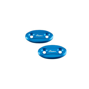 Pair Mirror Block-Off Plates for Bmw, Yamaha Lightech