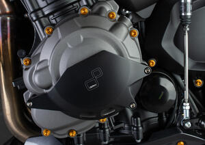 Copri Alternatore Lato Sx per Triumph <p>Nero</p>