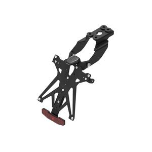 Kit Portatarga Regolabile per Kawasaki <p>Nero</p>