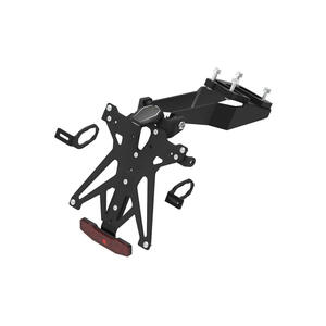 Adjustable License Plate Holder Kit for Kawasaki <p>Nero</p>