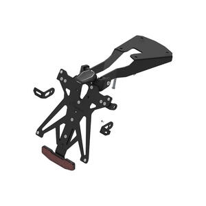 Kit Portatarga Regolabile per Triumph <p>Nero</p>