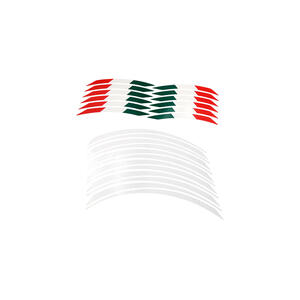 Kit Profili Ruote Bianco/Bandiera Italiana <p>Colore Naturale</p>