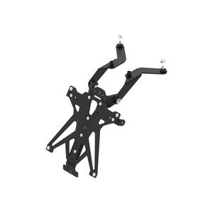 Adjustable License Plate Holder for Kawasaki <p>Nero</p>