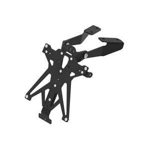 Porta Targa Regolabile per Kawasaki <p>Nero</p>