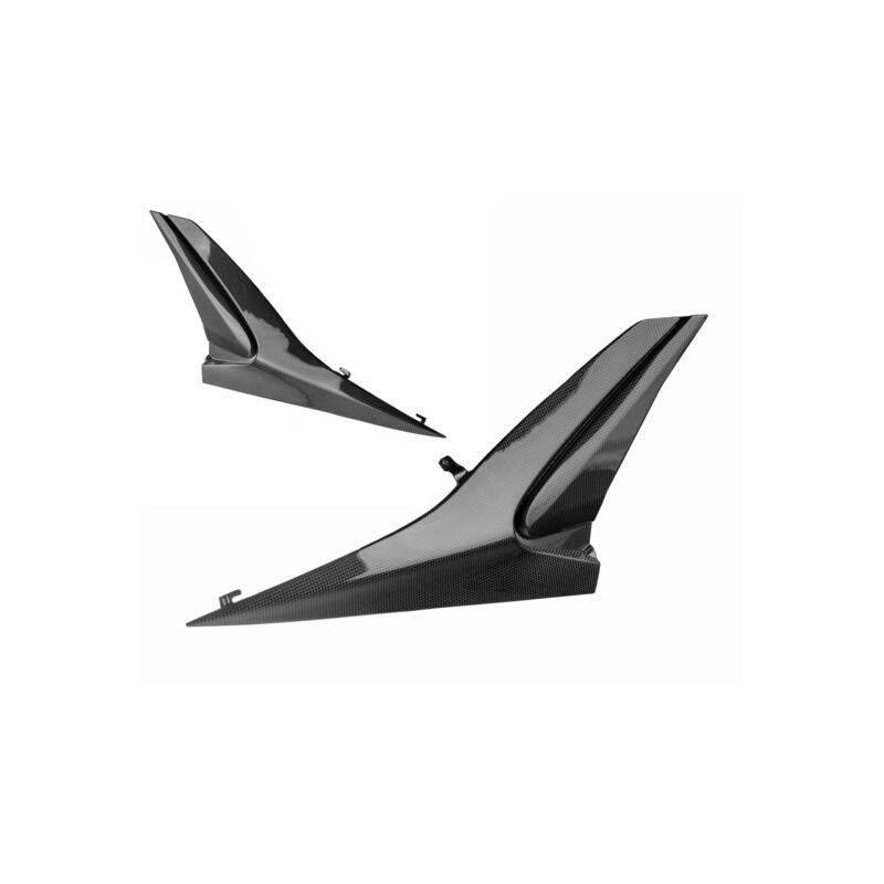 Carbon Side Under Tank Covers (Pair) for Aprilia Lucido