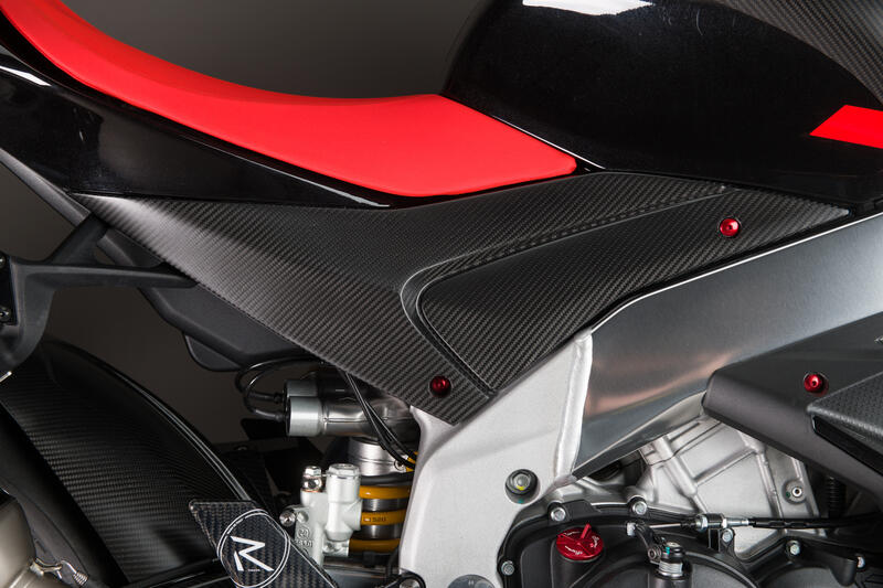Carbon Side Under Tank Covers (Pair) for Aprilia Lucido