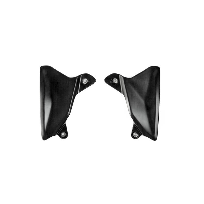 Under Windshield Deflectors  Right+Left Matt for Ducati NeroA1