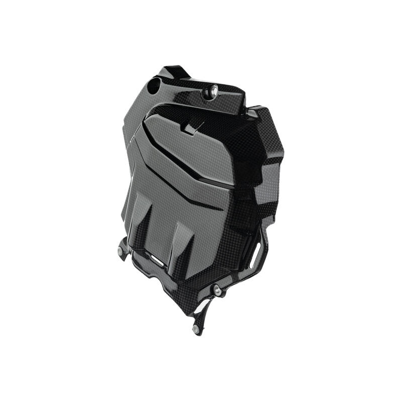 Cover Teste Motore Destro In Carbonio per Ducati Lucido