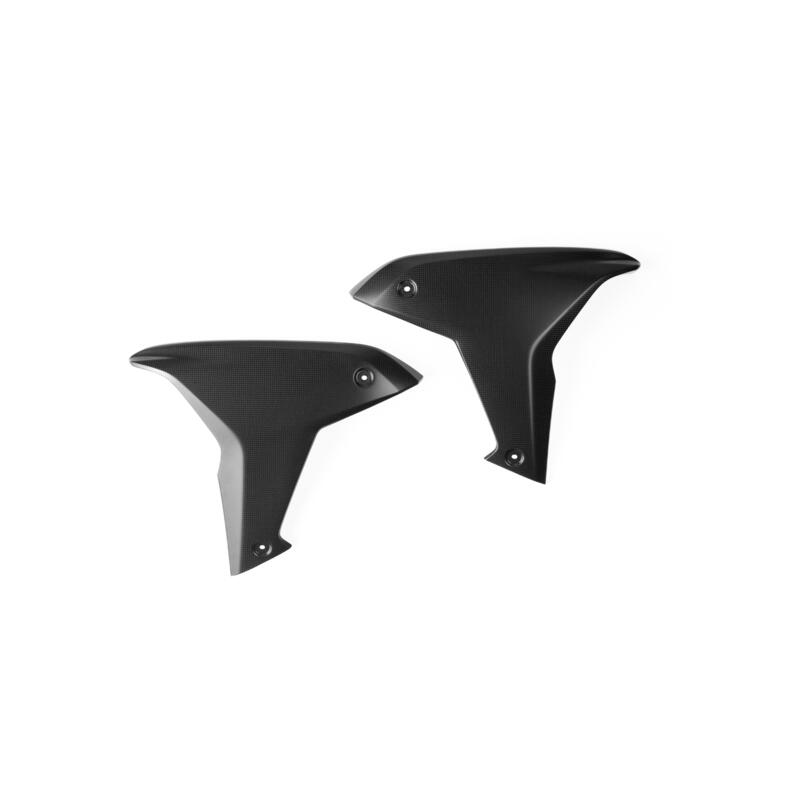 Fianchetti Laterali Carena Dx+Sx Opaco per Ducati NeroA1