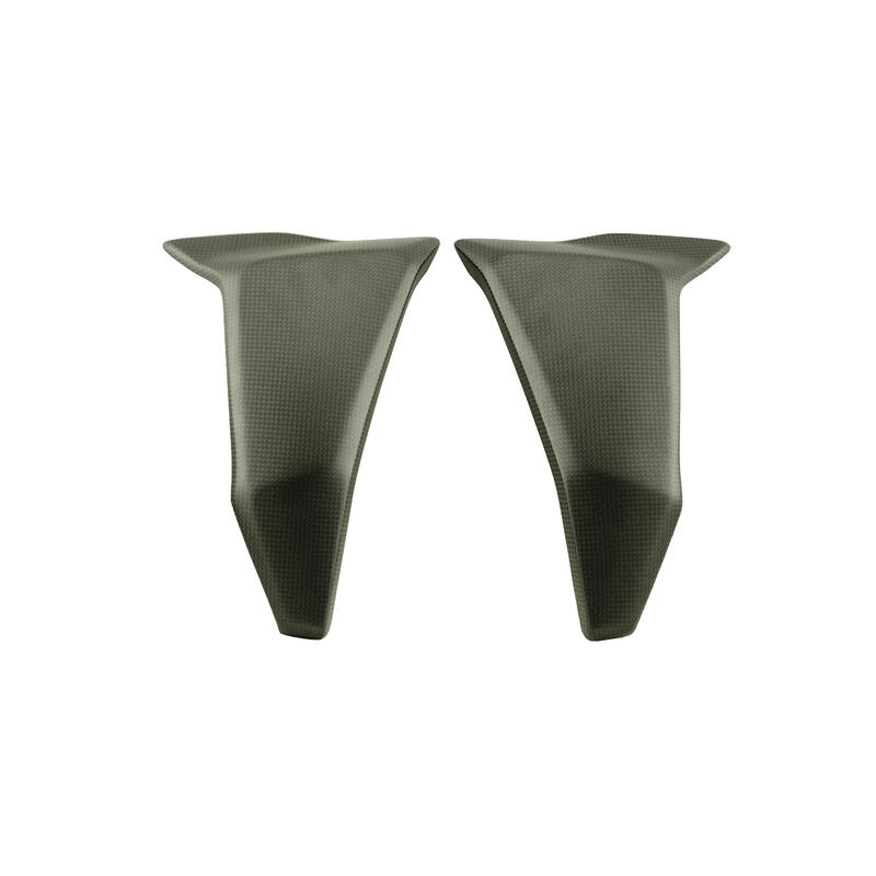 Carbon Side Cooler Cover for Ducati Lucido