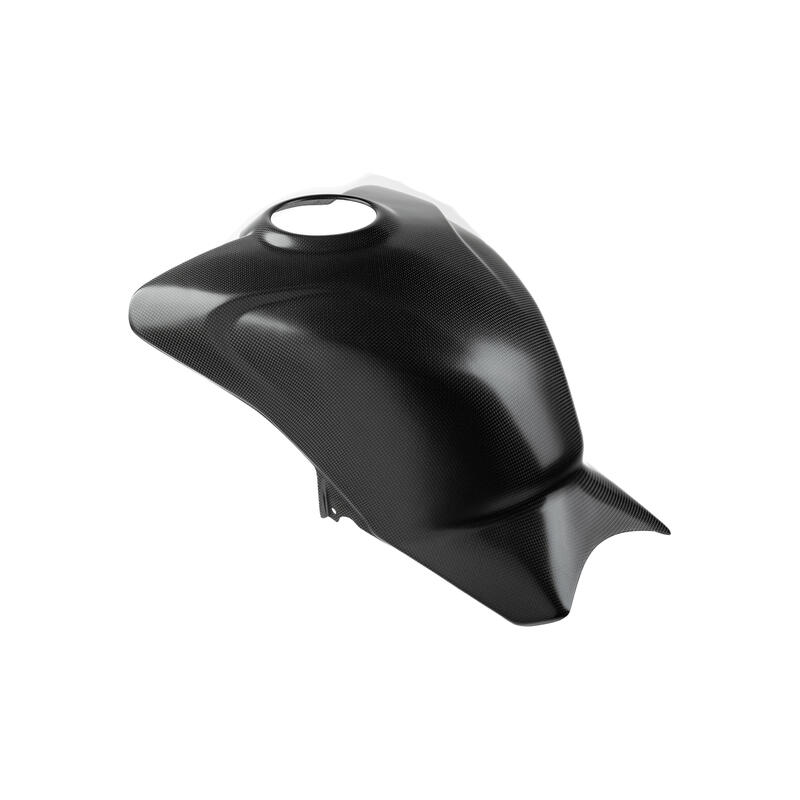 Coperchio Serbatoio In Carbonio - Completo - Opaco per Ducati NeroA1