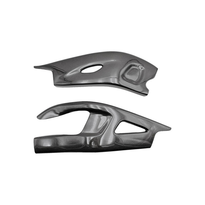 Coperchio Forcellone In Carbonio per Honda Lucido