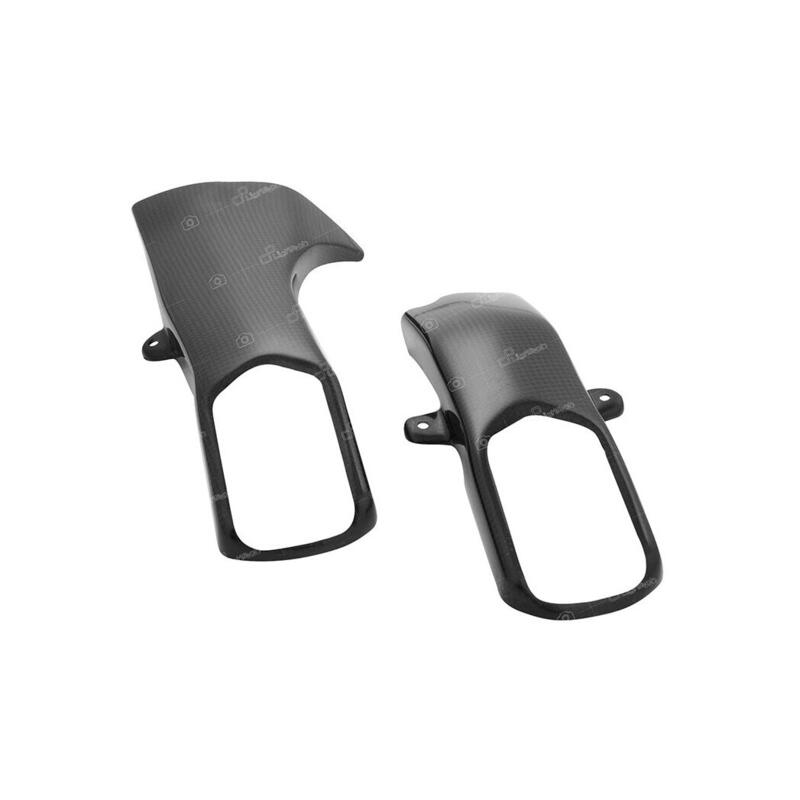 Carbon Swingarm Protections - Matt (Pair) for Yamaha NeroA1