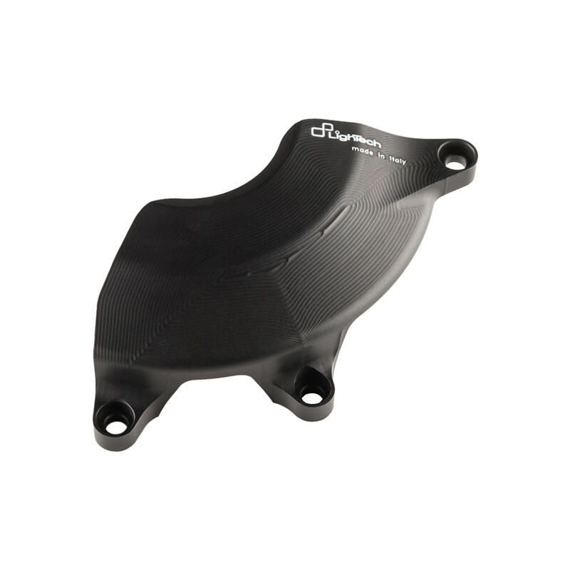 Protezione In Alluminio Copri Alternatore Lato Sinistro per Kawasaki Nero