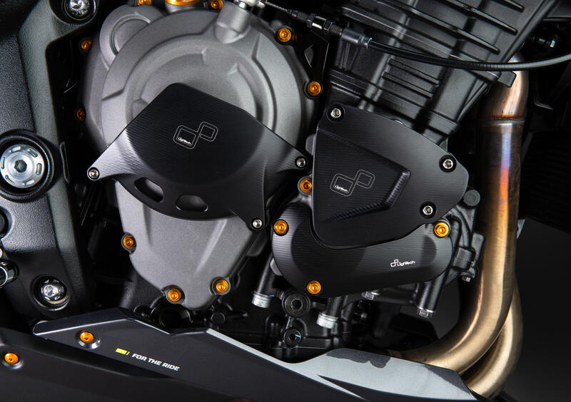 Copri Pick Up Superiore Lato Dx per Triumph Nero