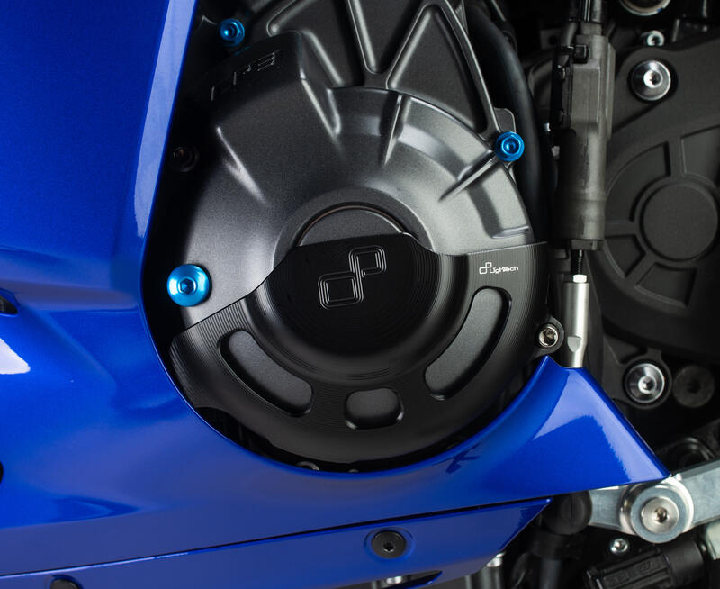 Copri Alternatore Lato Sx per Yamaha Nero