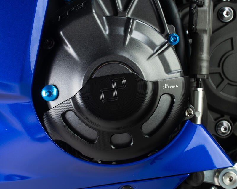 Copri Alternatore Lato Sx per Yamaha Nero