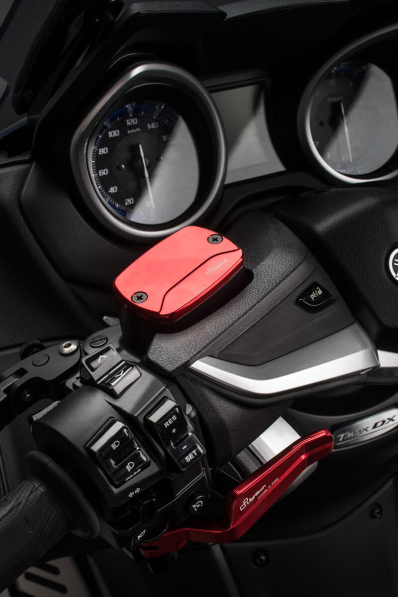 Coperchio Pompa Freno/Frizione per Yamaha Rosso