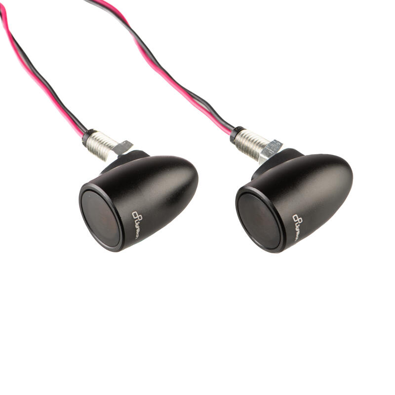 Indicators (Pair Of Homologated E8 Led Turn Signals) Nero
