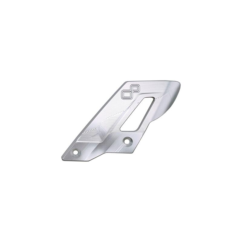Aluminium Heel Guard Right Side Argento