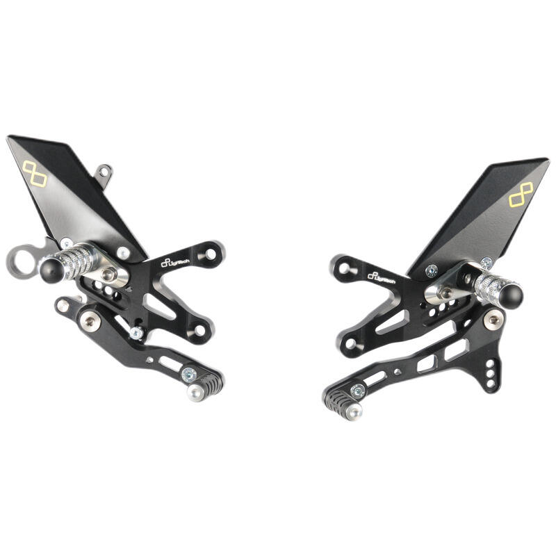 Adjustable Rear Sets With Fold Up Foot Pegs for Aprilia Naturale