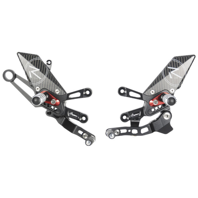 "r" Version Ajustable Rear Sets , Reverse Shifting for Aprilia Naturale