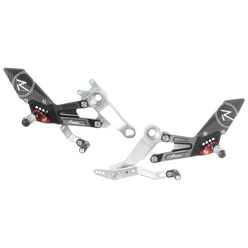 R Version Rear Sets for Aprilia Naturale