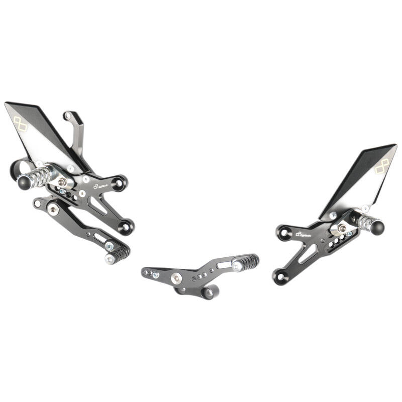 Adjustable Rear Sets With Fold Up Foot Pegs for Honda Naturale