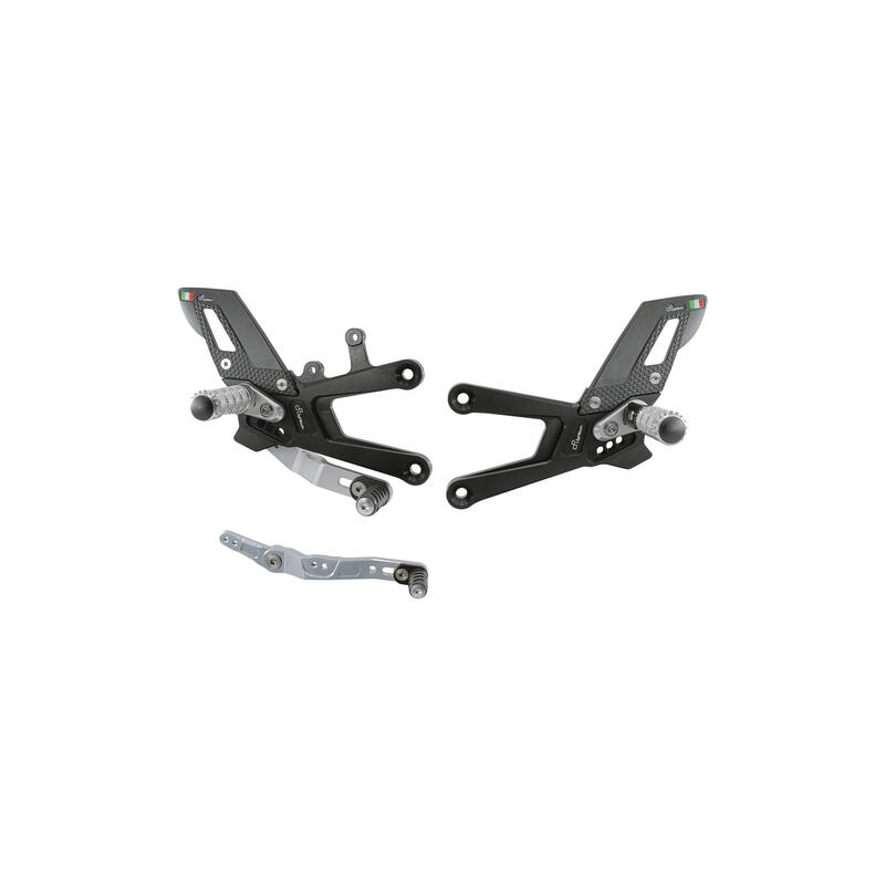 Adjustable Rear Sets With Fixed Foot Pegs for Honda Naturale