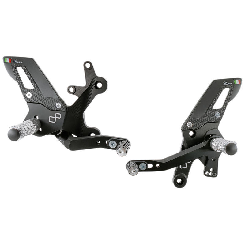 Adjustable Rear Sets With Fixed Foot Pegs for Kawasaki Naturale