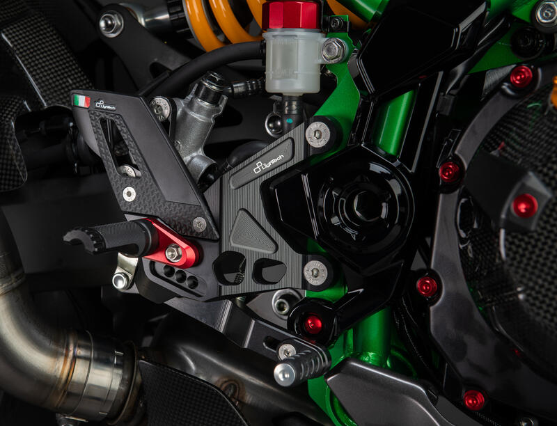 Adjustable Rear Sets With Fixed Foot Pegs for Kawasaki Nero