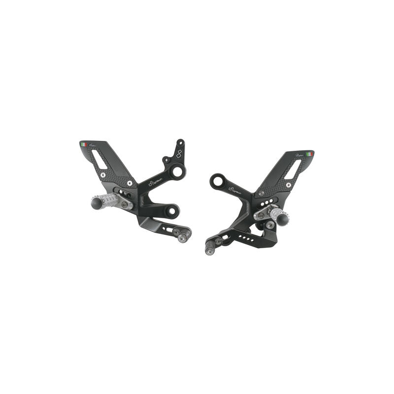 Adjustable Rear Sets With Fixed Foot Pegs for Ktm Naturale