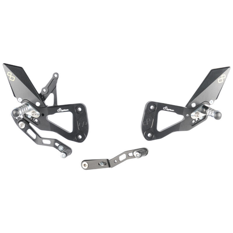Adjustable Rear Sets With Fixed Foot Pegs for Suzuki Naturale
