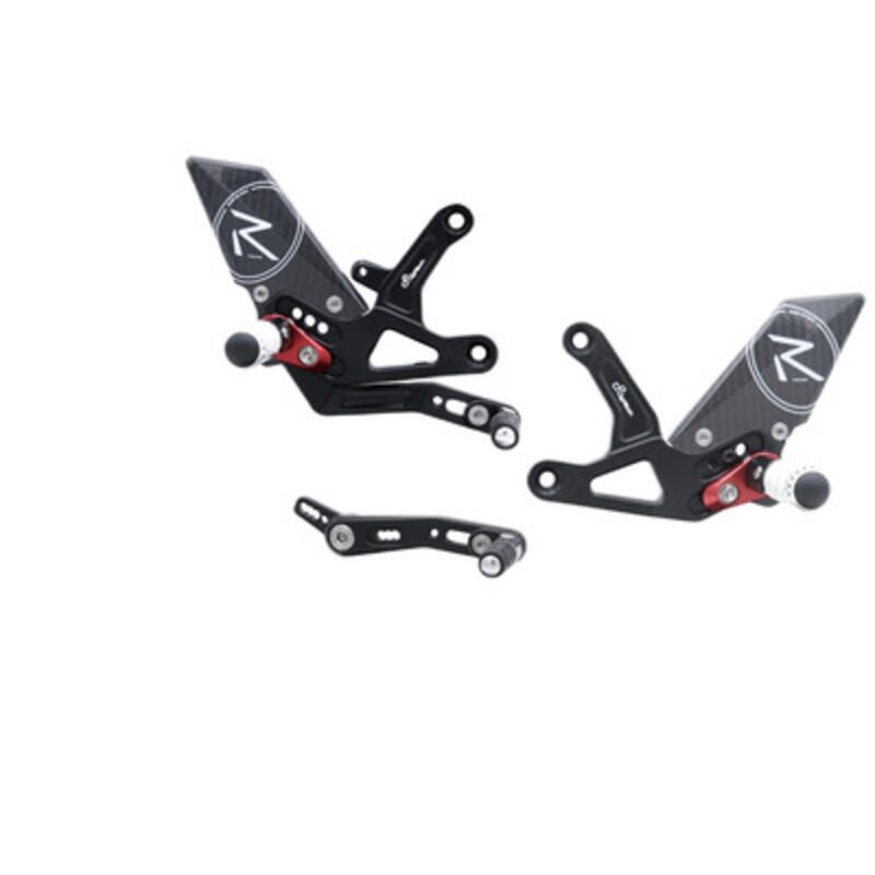 R Version Rear Sets for Triumph Naturale