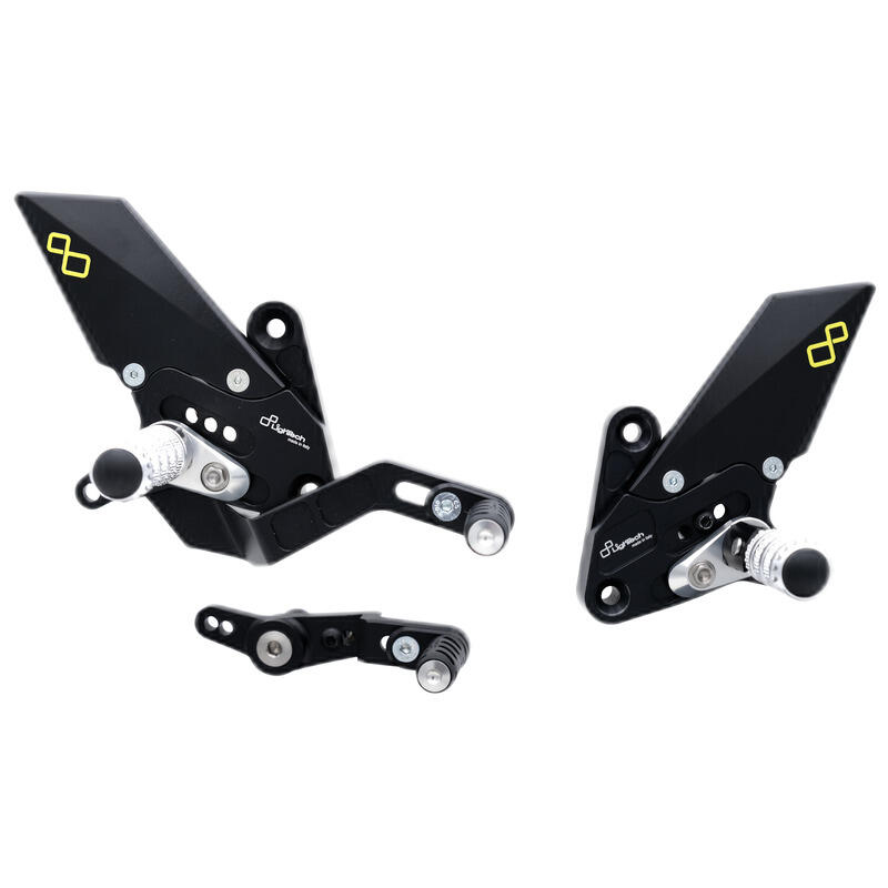 Adjustable Rear Sets With Fixed Foot Pegs for Yamaha Naturale