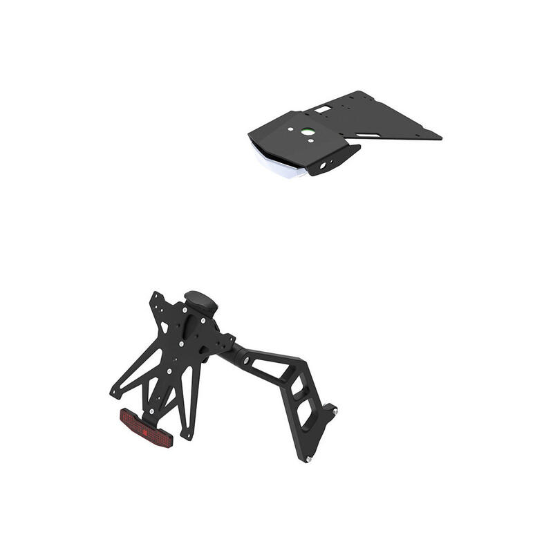 Kit Portatarga Regolabile Nero per Bmw NeroB3