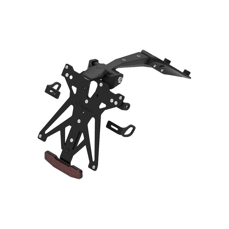 Adjustable License Plate Holder Kit for Ducati NeroA2
