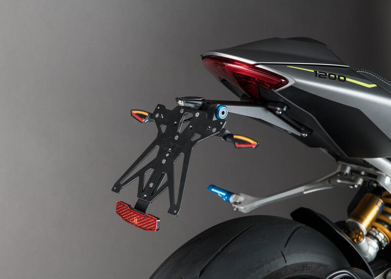 Adjustable License Plate Holder Kit for Triumph NeroB2