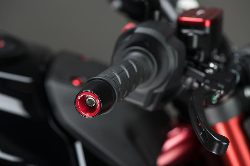 Contrappesi Manubrio In Metallo / Alluminio Serie 200 Rosso