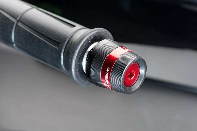 Contrappesi Manubrio In Alluminio Serie 300 per CFMoto, Kawasaki Rosso