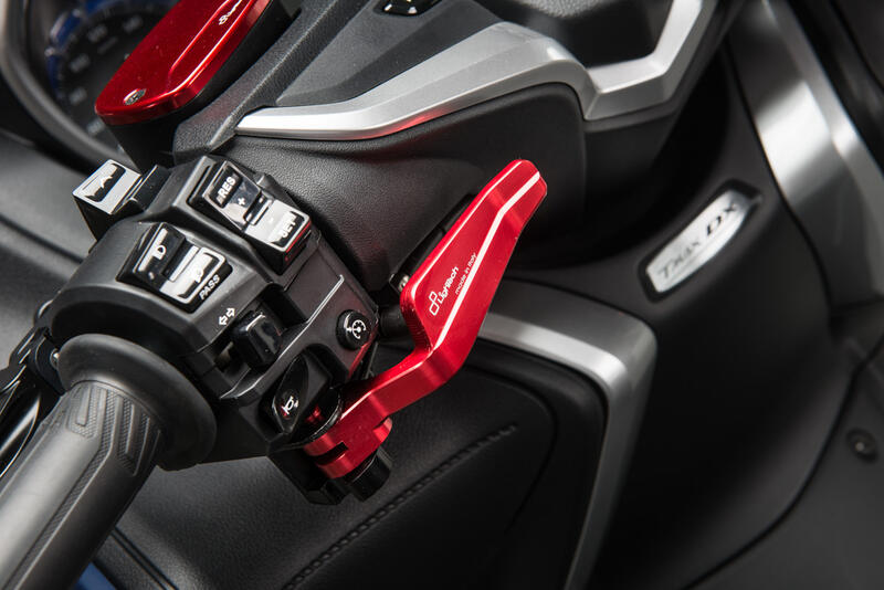Leva Freno A Mano Yamaha T-Max Rosso