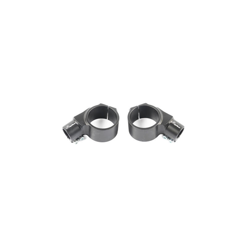Bracciali Manubrio &Oslash;55 - Offset 20mm Inclinazione 10&deg; per Bmw Nero