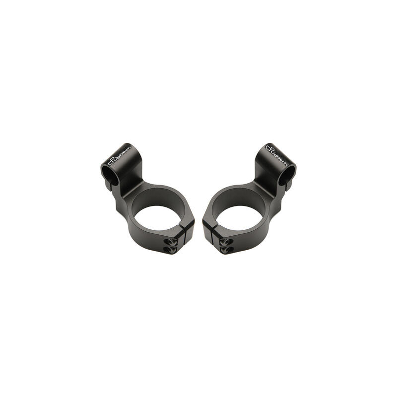 Bracciali Manubrio &Oslash;50 - Offset 40mm Alzati 20mm Inclinazione 10&deg; Nero