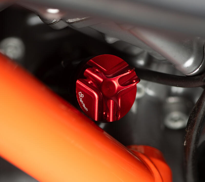 Oil Filler Cap M24x3 for Mv Agusta, Ktm Rosso