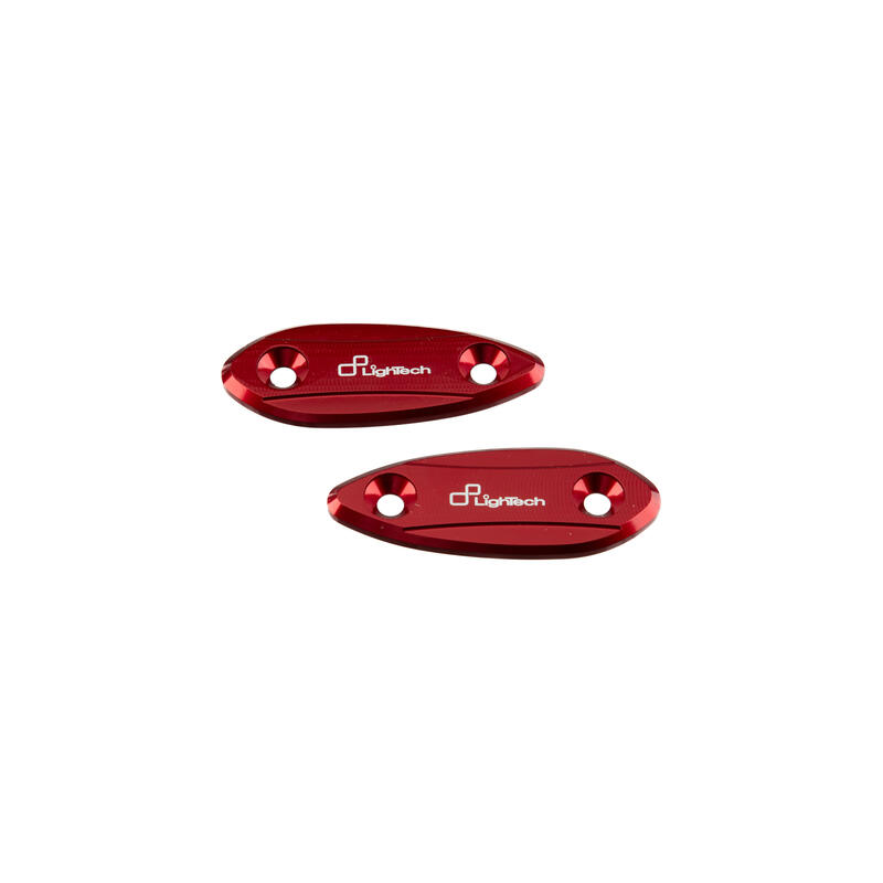 Pair Mirror Block-Off Plates for Kawasaki Rosso
