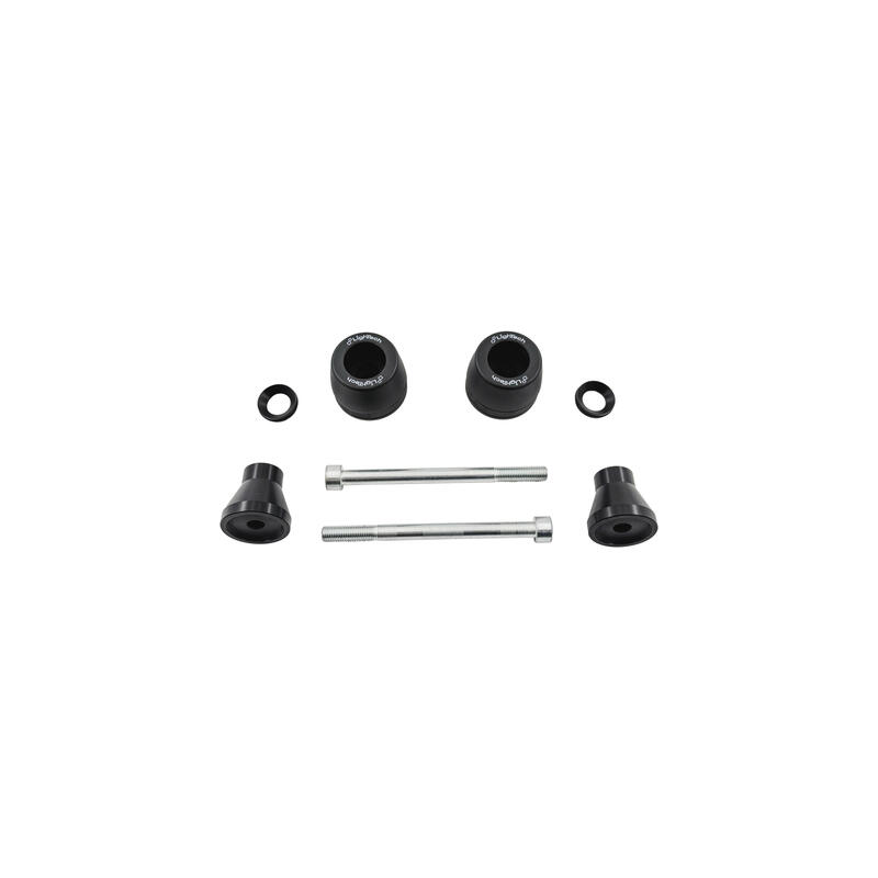 Shock-Absorbing Frame Sliders Kit for Honda Nero