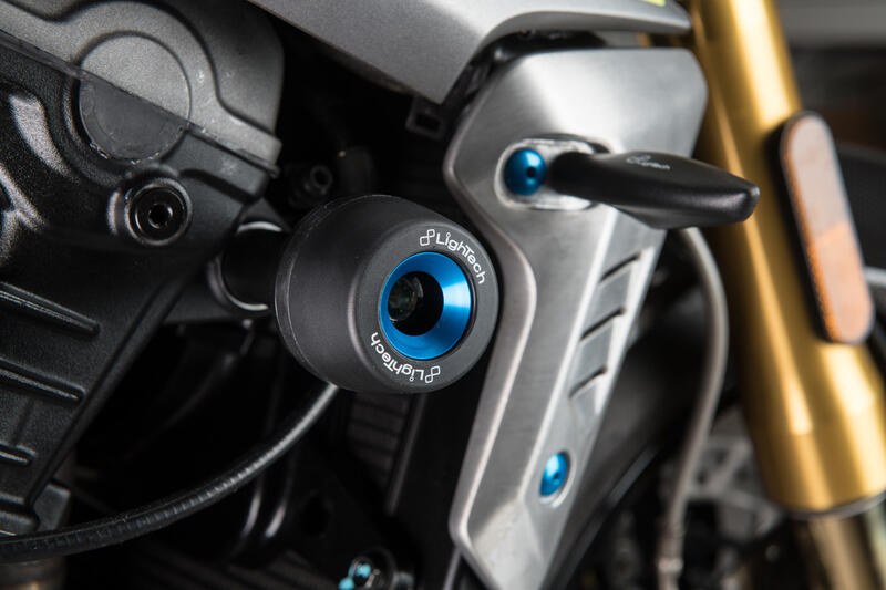 Shock-Absorbing Frame Sliders Kit for Triumph Nero