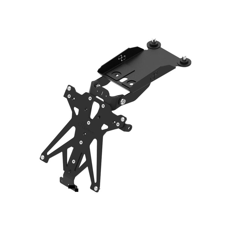 Porta Targa Regolabile per Ducati NeroA1